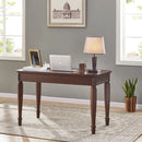 White Talbotton Manufactured Wood Writing Desk